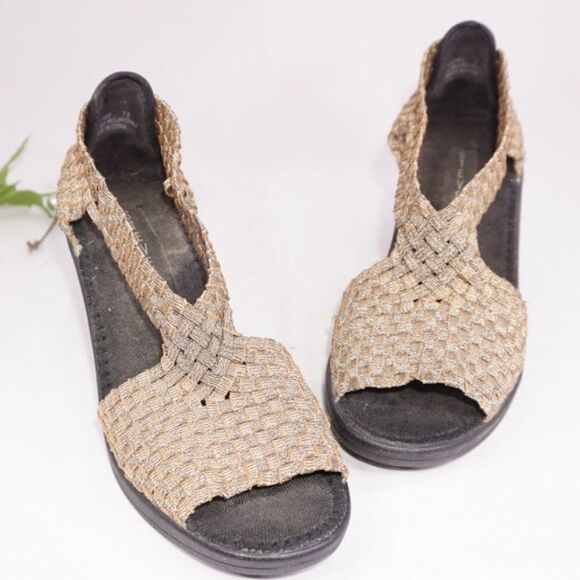 Steve Madden Matiee Open Toe Wedge Sandals, Size 8 - Picture 2 of 6